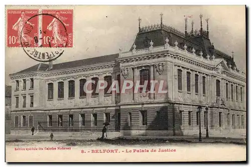 Cartes postales Palais de Justice Belfort