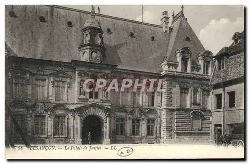 Cartes postales Palais de Justice Besancon