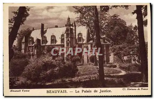 Cartes postales Palais de Justice Beauvais