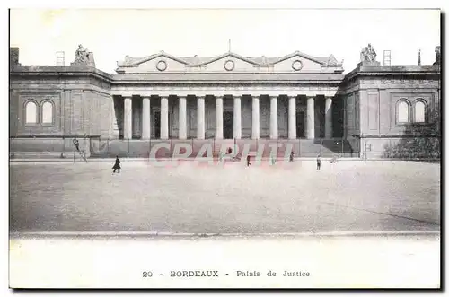 Cartes postales Palais de Justice Bordeaux