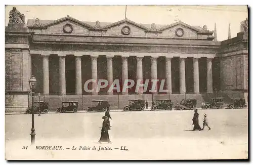 Ansichtskarte AK Palais de Justice Bordeaux