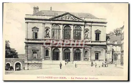 Cartes postales Palais de Justice Boulogne sur Mer