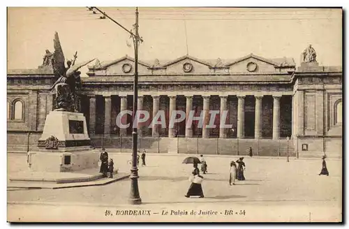 Ansichtskarte AK Palais de Justice Bordeaux