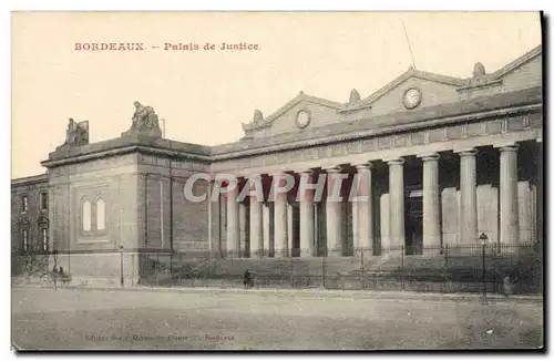 Ansichtskarte AK Palais de Justice Bordeaux