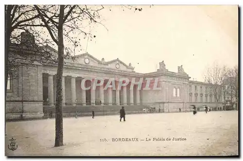 Ansichtskarte AK Palais de Justice Bordeaux