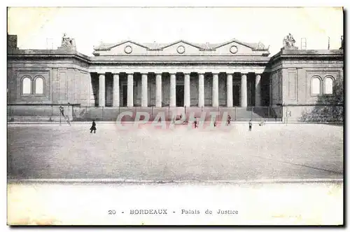 Cartes postales Palais de Justice Bordeaux