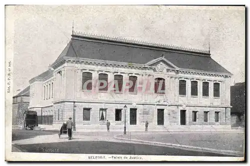 Cartes postales Palais de Justice Belfort