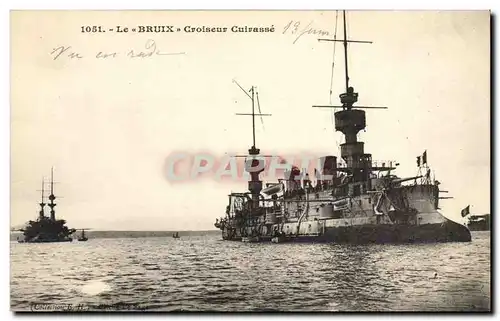 Cartes postales Bateau de Guerre Le Bruix Croiseur Cuirasse
