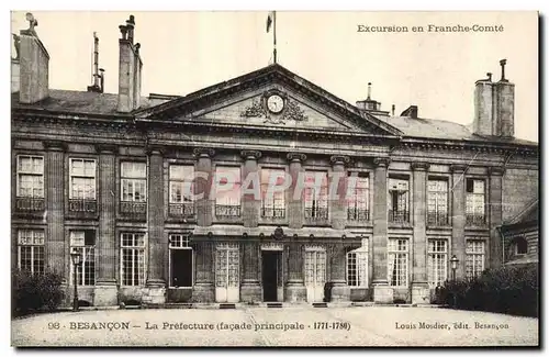 Cartes postales Prefecture Facade principale Besancon