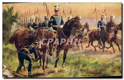 Cartes postales Militaria 21 lancers