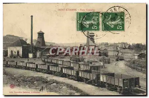 Cartes postales Mine Mines Saint Etienne Puits Chatelus