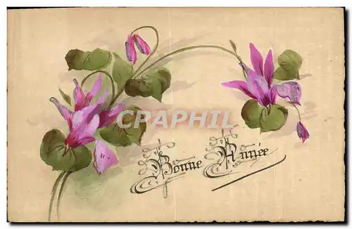 Cartes postales Fantaisie (dessin a la main) Fleurs