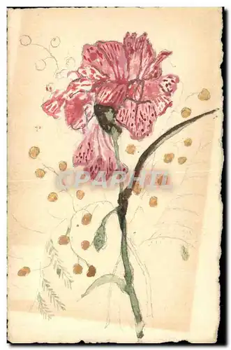 Cartes postales Fantaisie (dessin a la main) Fleurs