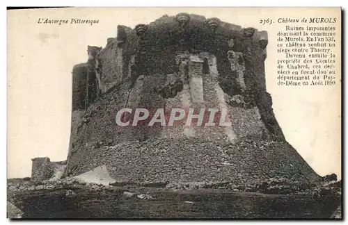 Cartes postales Chateau de Murols Ruines