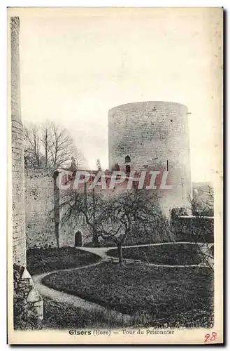 Cartes postales Chateau Gisors Tour du prisonnier