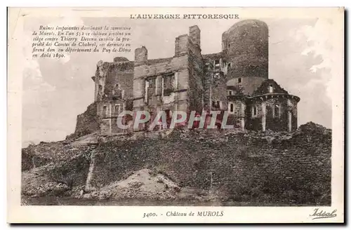 Cartes postales Chateau de Murols Ruines