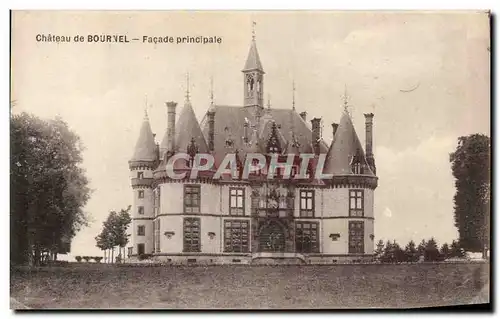 Cartes postales Chateau de Bournel Facade principale