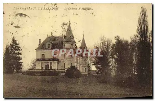 Ansichtskarte AK Chateau du Bazadais Le chateau d&#39Arbieu