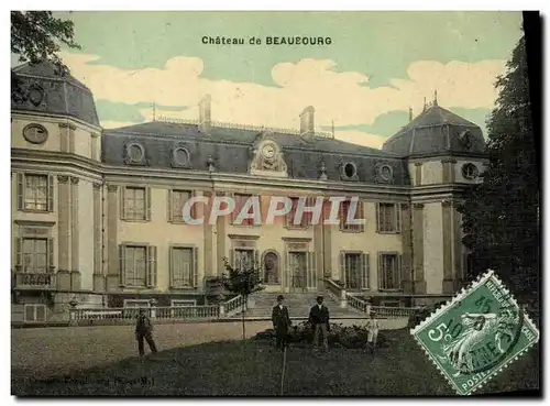 Ansichtskarte AK Chateau de Beaubourg (carte toilee)