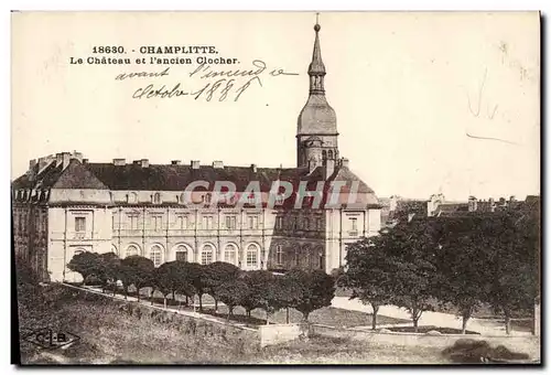 Cartes postales Chateau Champlitte Le chateau et l&#39ancien clocher