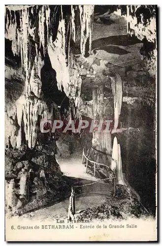 Cartes postales Grottes de Betharram Entree de la grande salle
