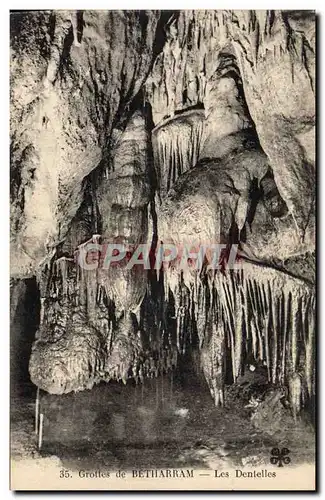 Cartes postales Grottes de Betharram Les dentelles