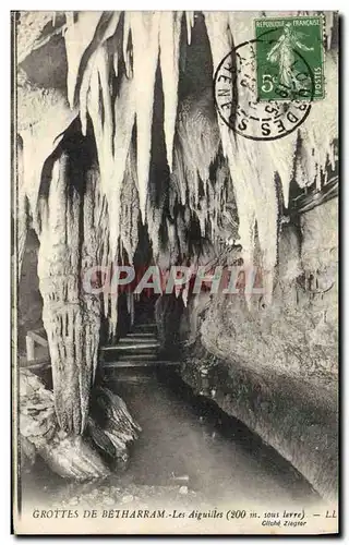 Cartes postales Grottes de Betharram Les aiguilles