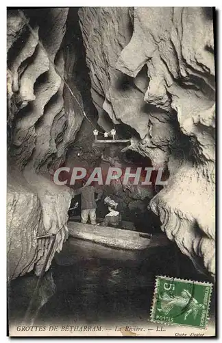 Cartes postales Grottes de Betharram La riviere