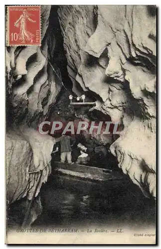 Cartes postales Grottes de Betharram La riviere