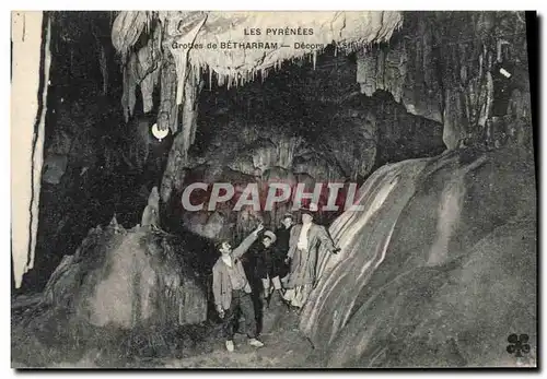Cartes postales Grottes de Betharram Decors