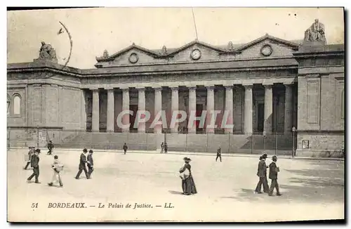 Ansichtskarte AK Palais de Justice Bordeaux