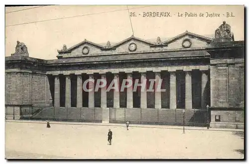 Ansichtskarte AK Palais de Justice Bordeaux