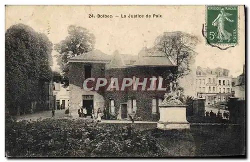 Cartes postales Palais de Justice Bolbec La justice de paix