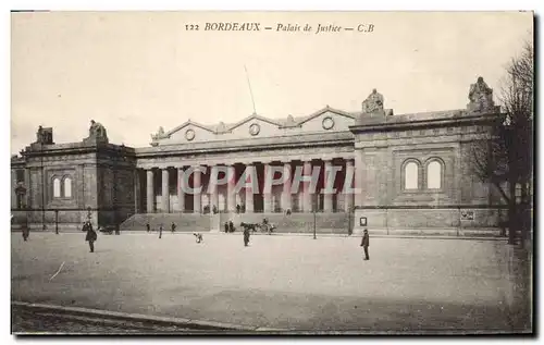 Ansichtskarte AK Palais de Justice Bordeaux