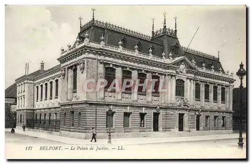 Ansichtskarte AK Palais de Justice Belfort