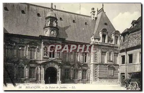 Cartes postales Palais de Justice Besancon