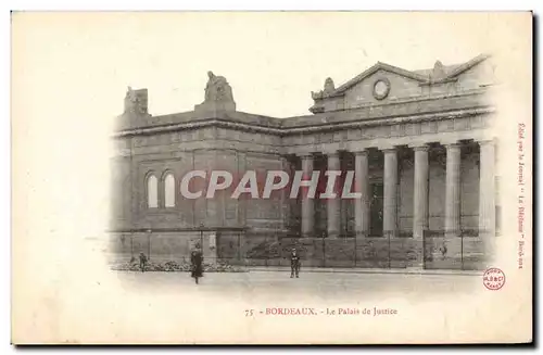 Cartes postales Palais de Justice Bordeaux