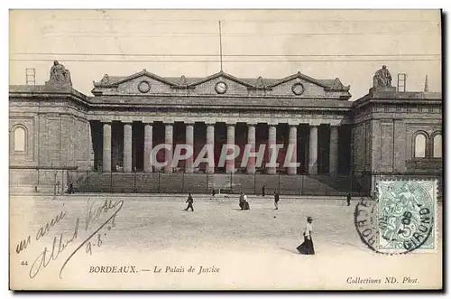 Cartes postales Palais de Justice Bordeaux