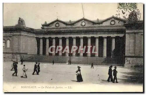 Ansichtskarte AK Palais de Justice Bordeaux