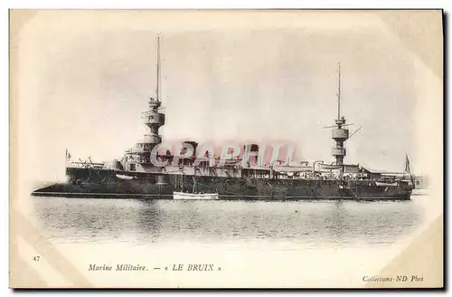 Cartes postales Bateau de Guerre Le Bruix