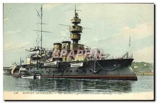 Cartes postales Bateau de Guerre Le Bouvines Croiseur Cuirasse