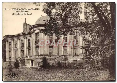 Cartes postales Prefecture Besancon Facade sur le lac