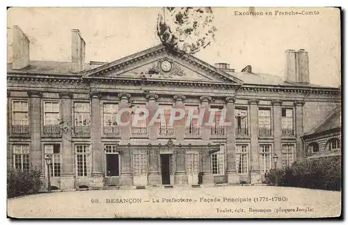 Cartes postales Prefecture Besancon Facade principale