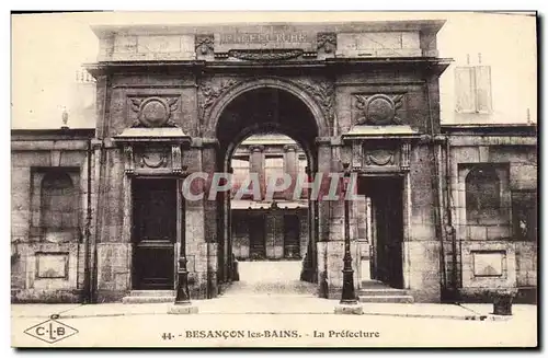 Cartes postales Prefecture Besancon les Bains