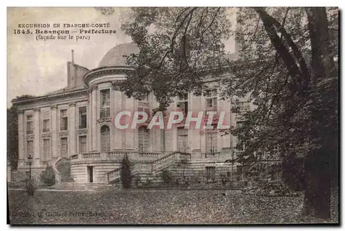 Ansichtskarte AK Prefecture Besancon Facade sur le parc