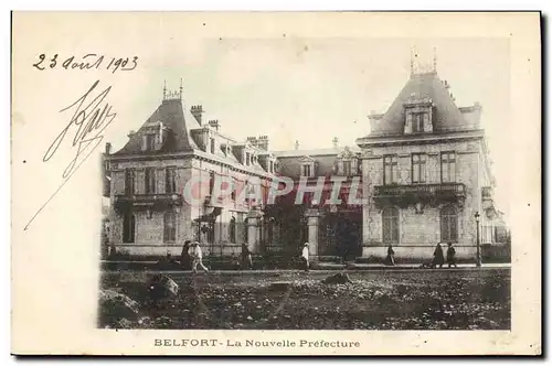 Ansichtskarte AK Belfort La nouvelle Prefecture