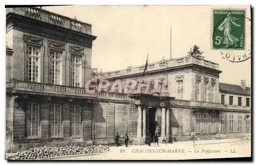 Cartes postales Prefecture Chalons sur Marne