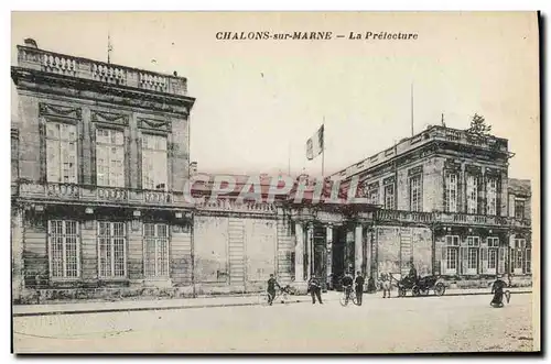 Cartes postales Prefecture Chalons sur Marne