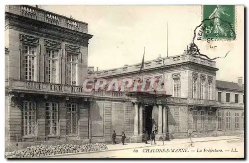 Cartes postales Prefecture Chalons sur Marne