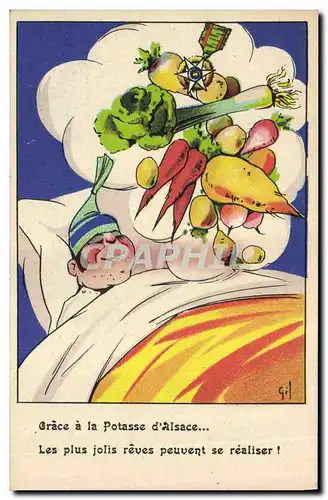 Cartes postales Publicite Potasse d&#39Alsace